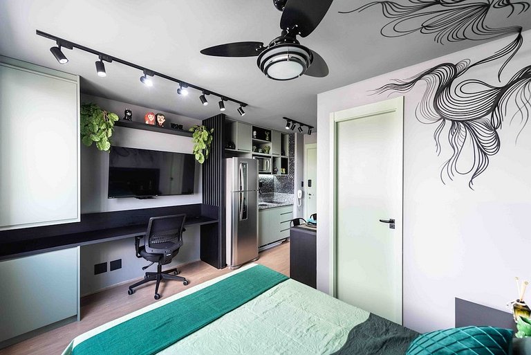 MV63 - Studio Lindo com Piscina Próx ao Metrô Brás