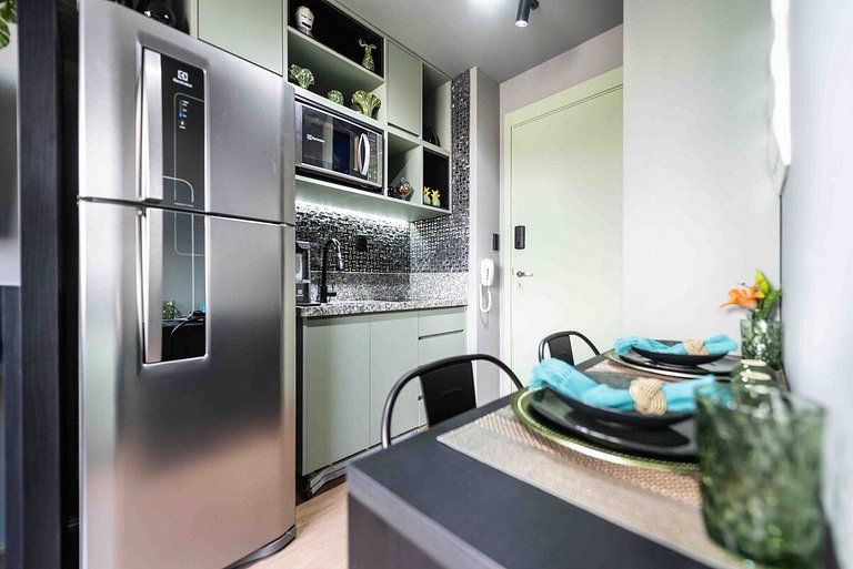 MV63 - Studio Lindo com Piscina Próx ao Metrô Brás