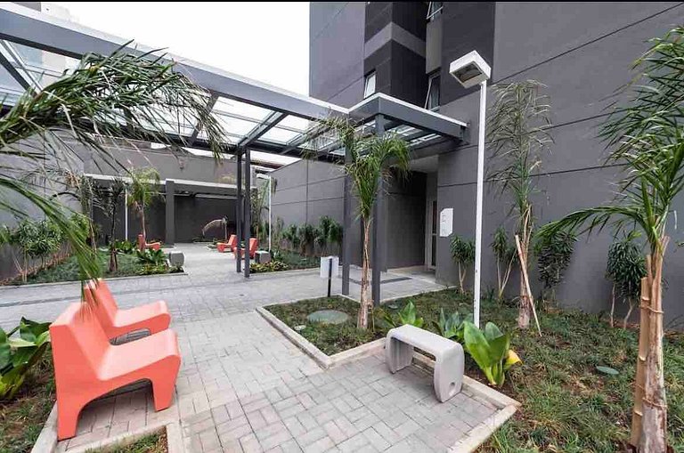 MV63 - Studio Lindo com Piscina Próx ao Metrô Brás