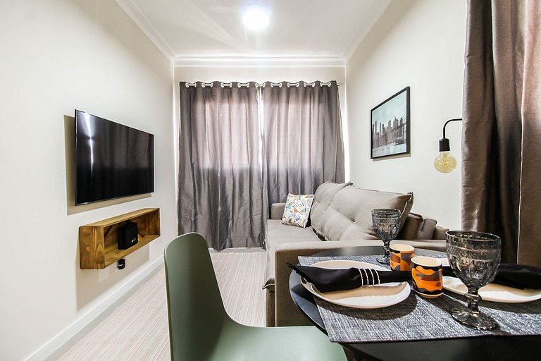 ZYZ812 - Studio novo/moderno próximo a Paulista