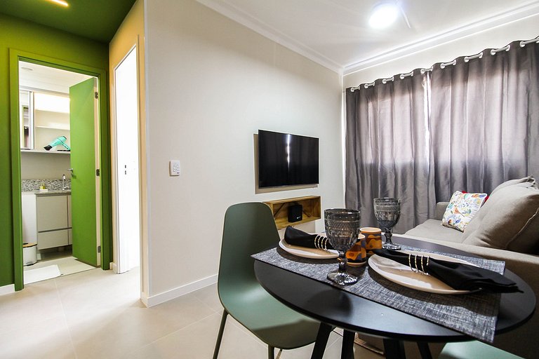 ZYZ812 - Studio novo/moderno próximo a Paulista