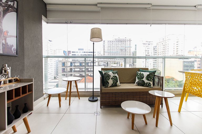VS1005 - Apto Design na Augusta próx a Paulista