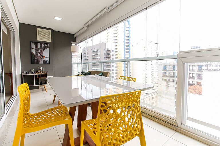 VS1005 - Apto Design na Augusta próx a Paulista