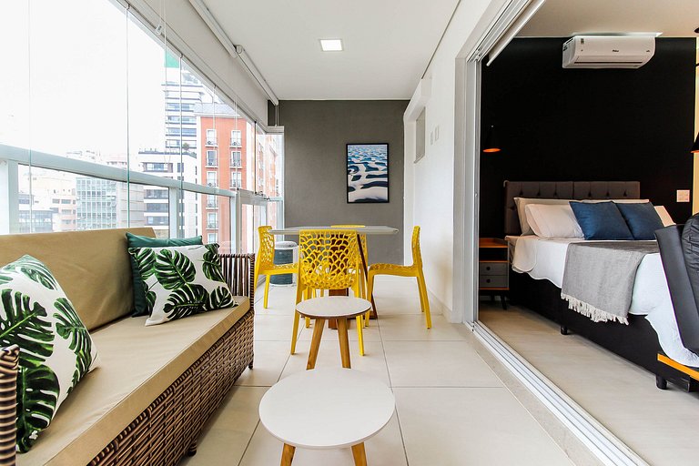 VS1005 - Apto Design na Augusta próx a Paulista