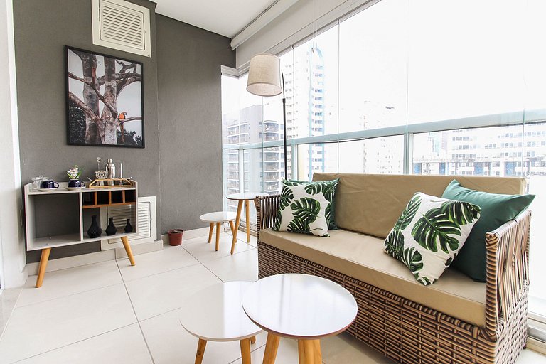 VS1005 - Apto Design na Augusta próx a Paulista