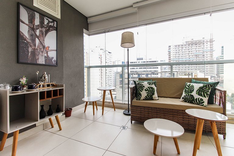 VS1005 - Apto Design na Augusta próx a Paulista