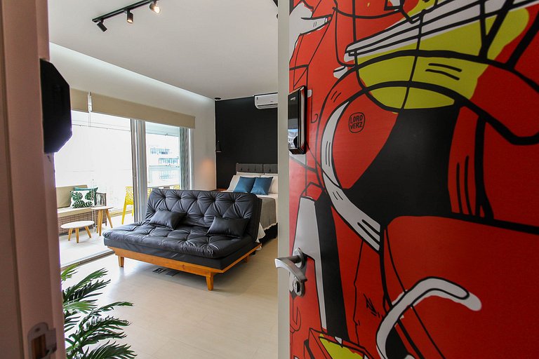VS1005 - Apto Design na Augusta próx a Paulista
