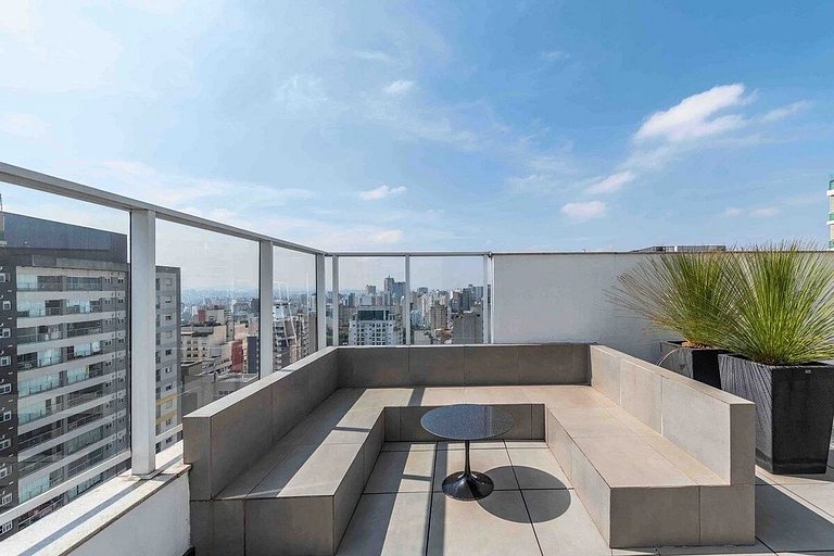 VS1005 - Apto Design na Augusta próx a Paulista