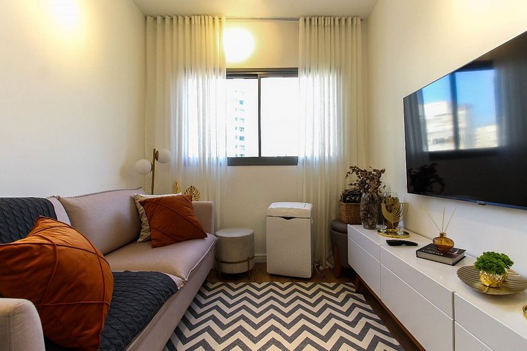 ZYZ815 - Studio novo/decorado próximo a Paulista