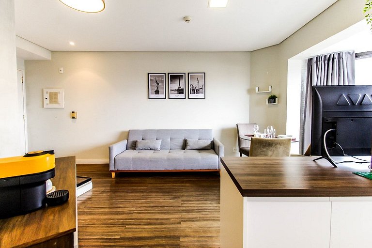 WS2508 - Flat lindo | Vista p/ Paulista (100m)