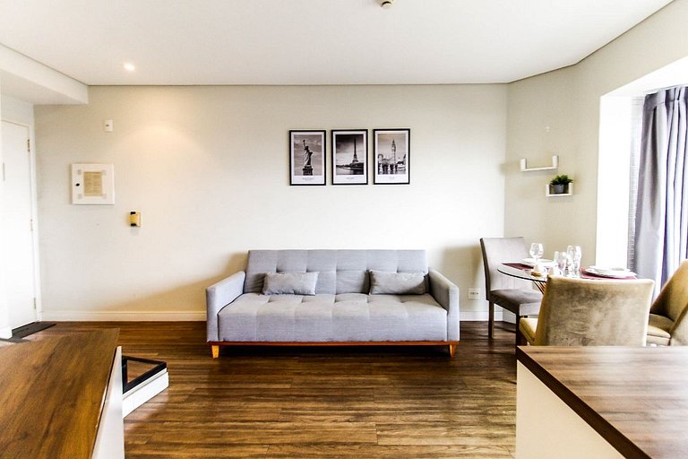 WS2508 - Flat lindo | Vista p/ Paulista (100m)