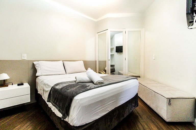 WS2508 - Flat lindo | Vista p/ Paulista (100m)