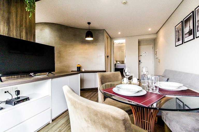 WS2508 - Flat lindo | Vista p/ Paulista (100m)