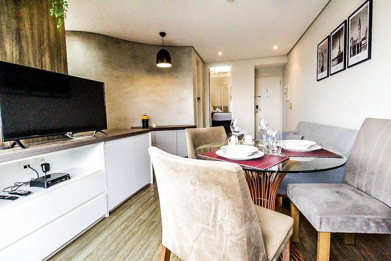 WS2508 - Flat lindo | Vista p/ Paulista (100m)