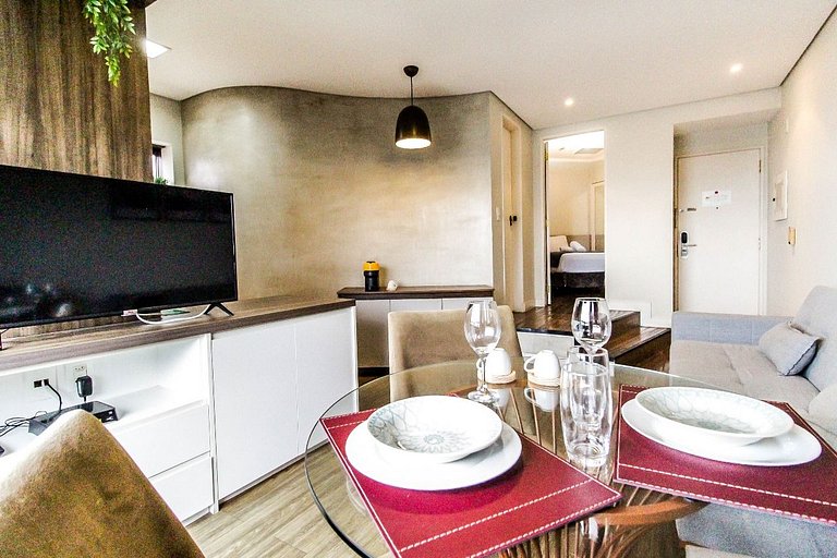 WS2508 - Flat lindo | Vista p/ Paulista (100m)