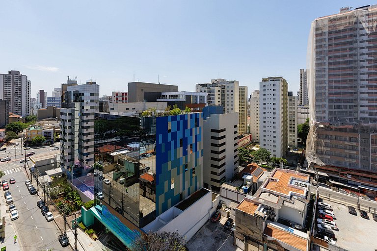 PR1307 - Apto ao lado do Metrô prox. Av. Paulista e Ibirapue