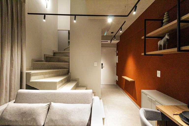 BC121 - Duplex Moderno a 200m da Avenida Paulista