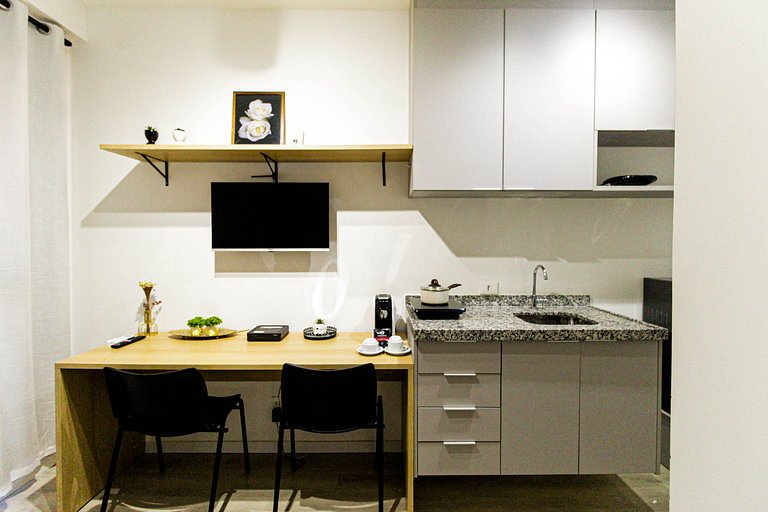 ST908 - Studio Vila Mariana 400m Metro Santa Cruz