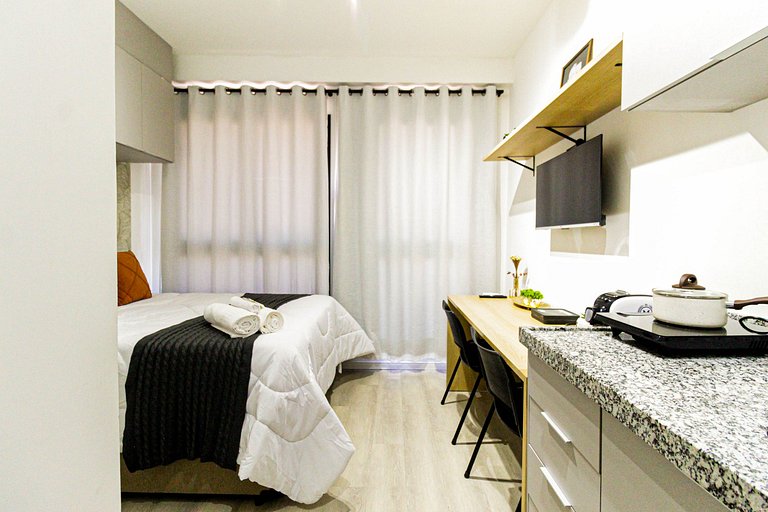 ST908 - Studio Vila Mariana 400m Metro Santa Cruz