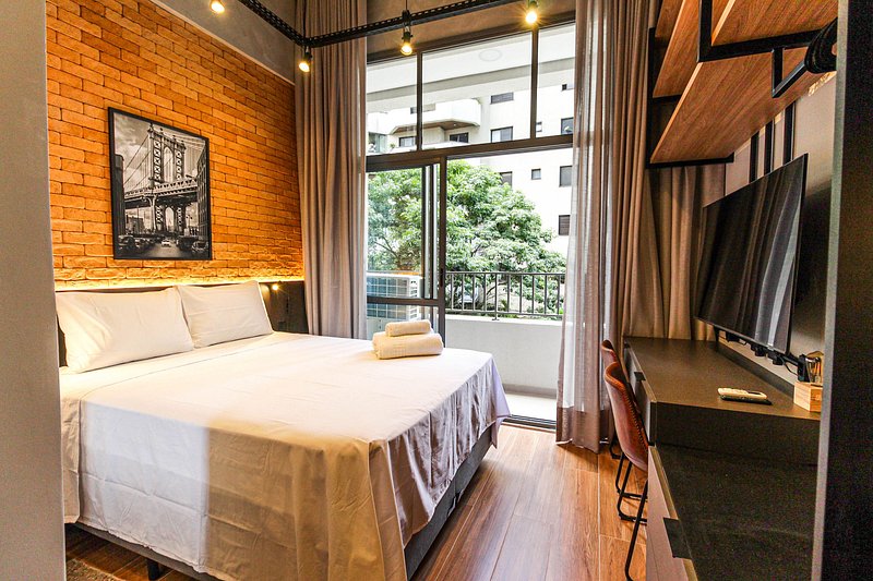 Quarto de apartamento no Brooklin