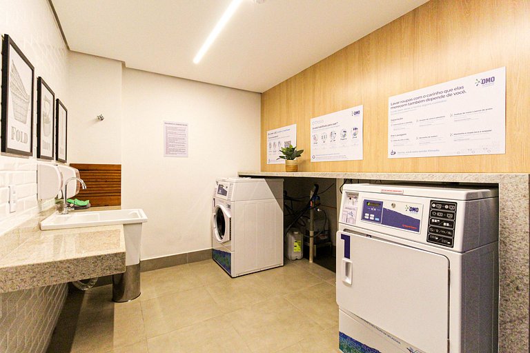 HP38 - Studio moderno | academia | ar-condicionado