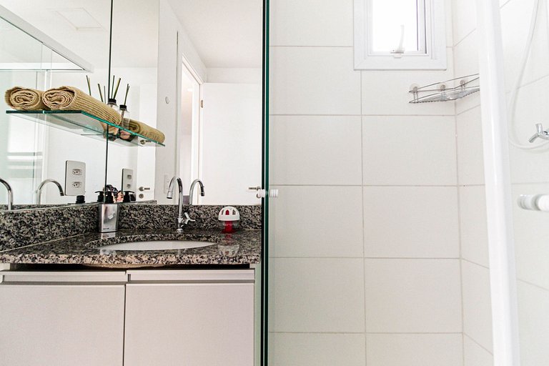 BL909 - Moderno Apto p/ 6 | Com piscina