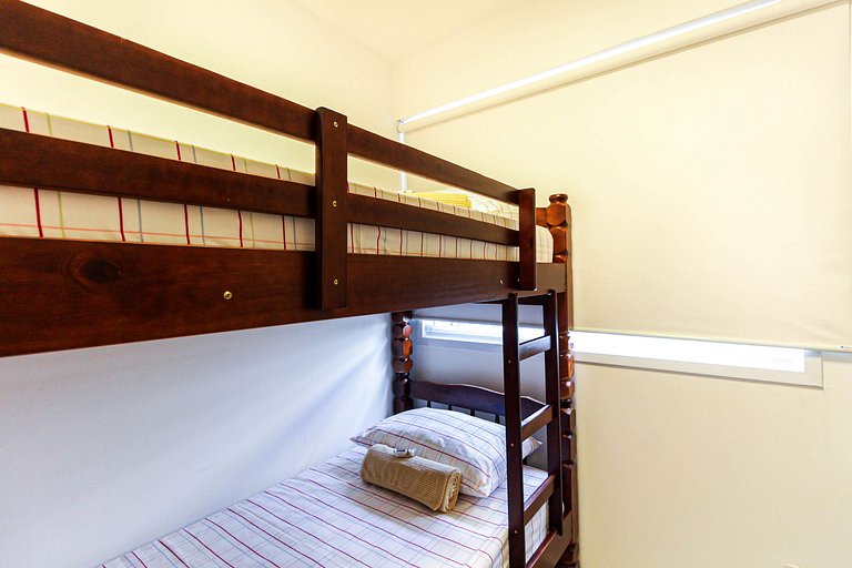 BL909 - Moderno Apto p/ 6 | Com piscina