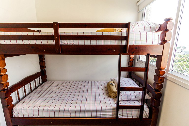 BL909 - Moderno Apto p/ 6 | Com piscina
