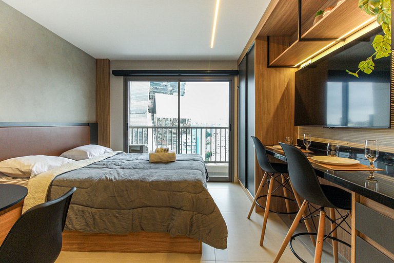 FL2101 - Maravilhosa cobertura Metrô Faria Lima