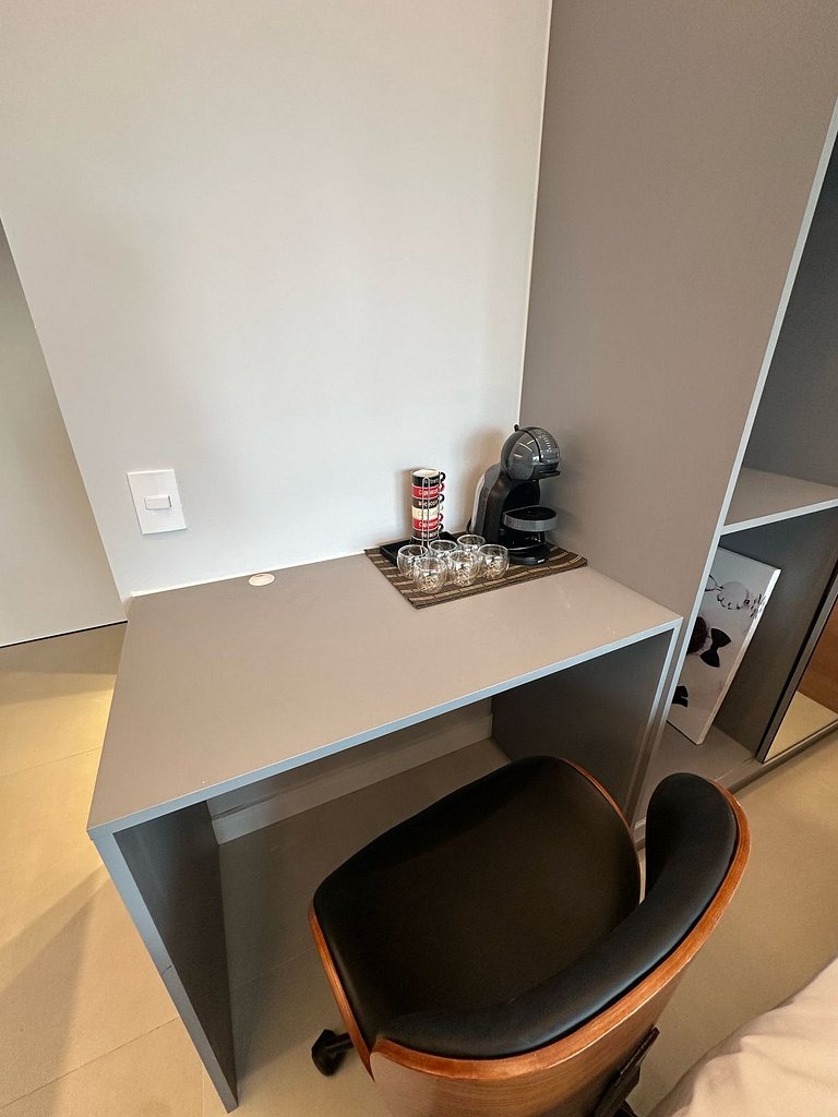 WBK611 - Studio Moderno no Brooklin | 4 pessoas