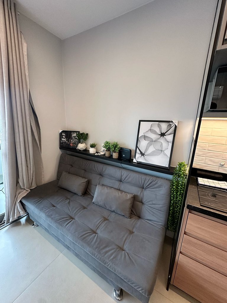 WBK611 - Studio Moderno no Brooklin | 4 pessoas
