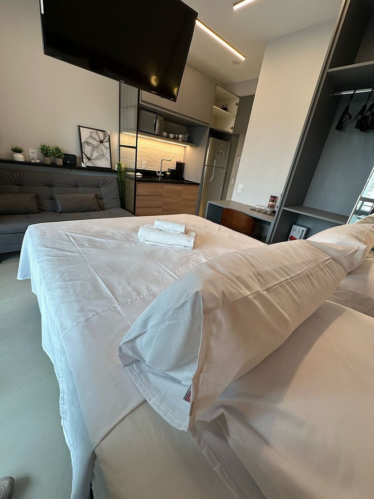WBK611 - Studio Moderno no Brooklin | 4 pessoas