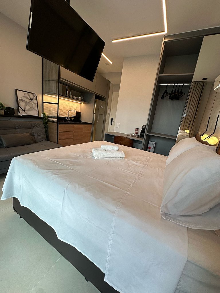 WBK611 - Studio Moderno no Brooklin | 4 pessoas