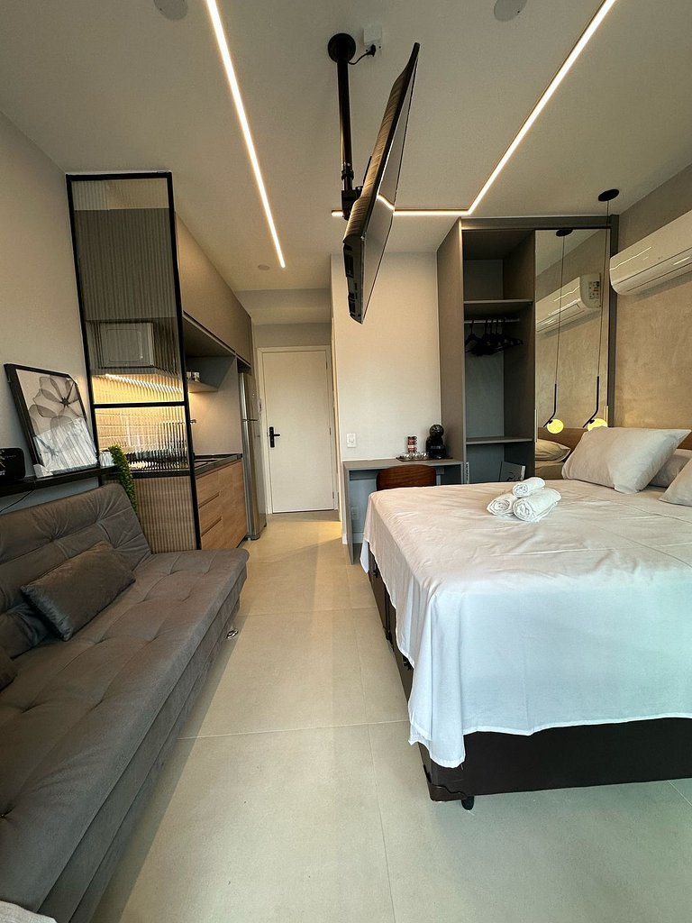 WBK611 - Studio Moderno no Brooklin | 4 pessoas