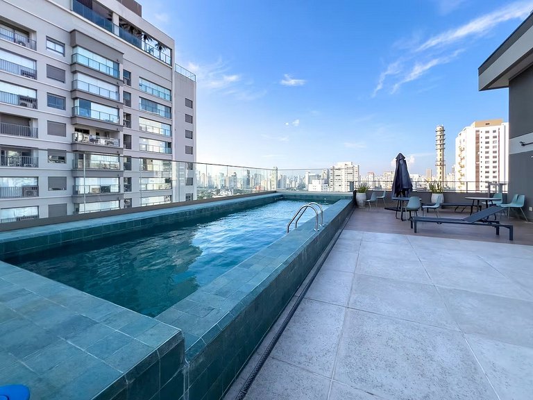 WBK611 - Studio Moderno no Brooklin | 4 pessoas