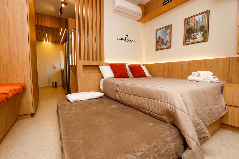 PR509 - Apto Luxuoso c/ Piscina | Metrô Paraíso