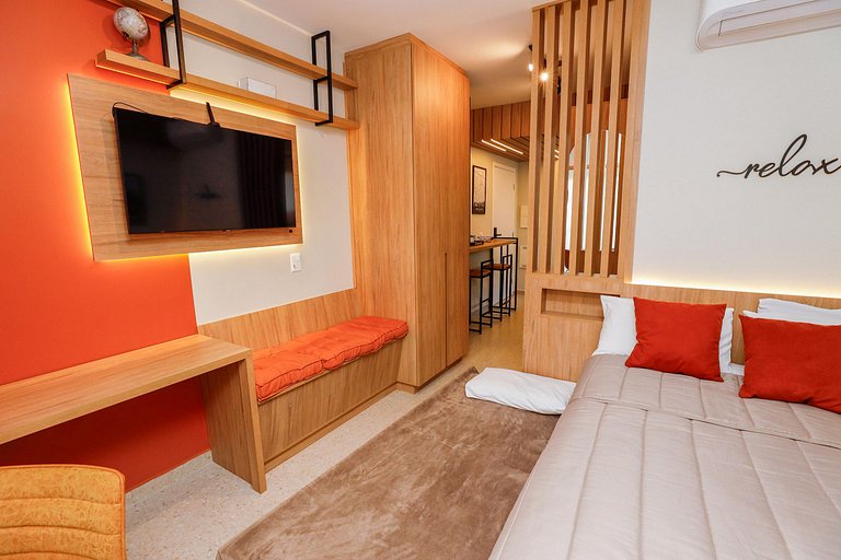 PR509 - Apto Luxuoso c/ Piscina | Metrô Paraíso