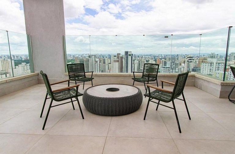PR509 - Apto Luxuoso c/ Piscina | Metrô Paraíso