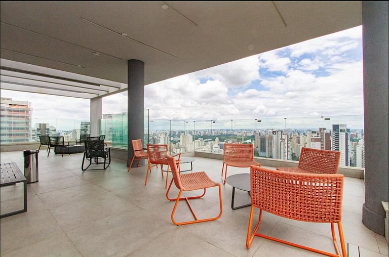 PR509 - Apto Luxuoso c/ Piscina | Metrô Paraíso