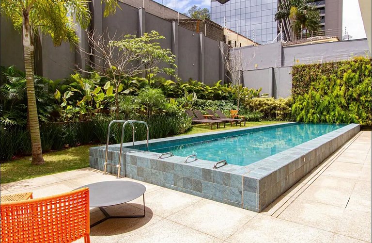 PR509 - Apto Luxuoso c/ Piscina | Metrô Paraíso