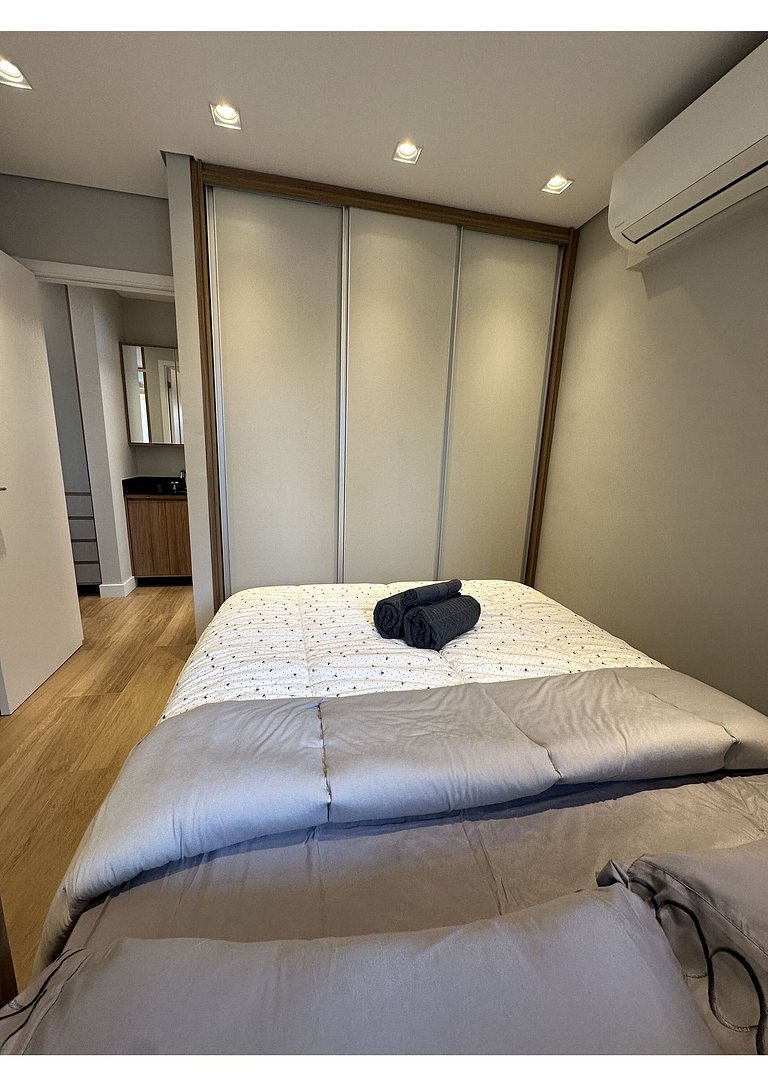 SBK602 - Studio de Luxo no Brooklin (170m Metrô)