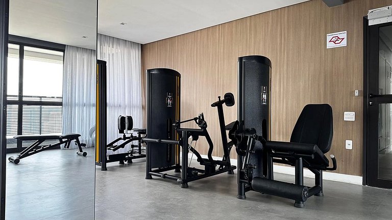 SBK602 - Studio de Luxo no Brooklin (170m Metrô)