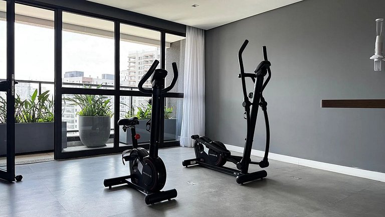 SBK602 - Studio de Luxo no Brooklin (170m Metrô)