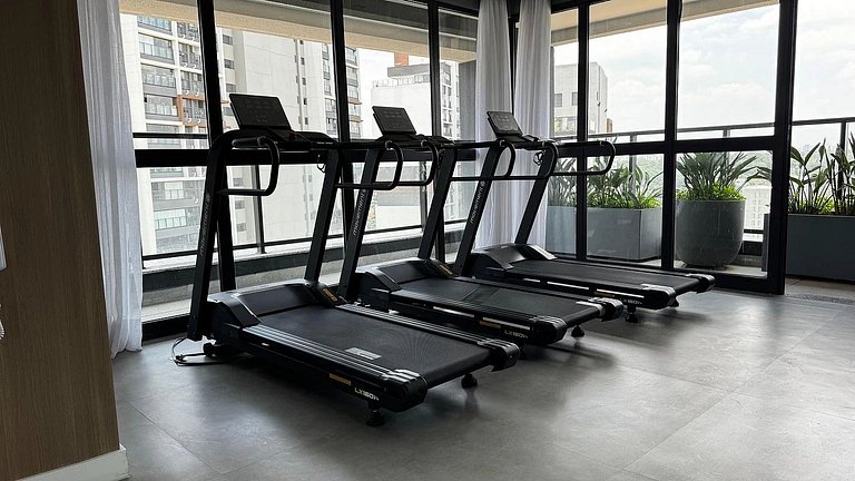 SBK602 - Studio de Luxo no Brooklin (170m Metrô)