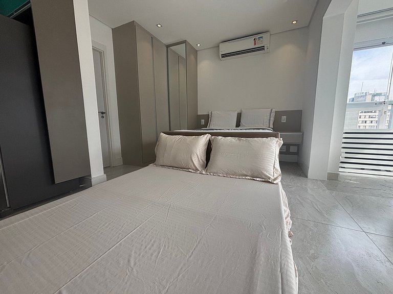 VS1604 - Studio com Piscina e Vaga na Rua Augusta