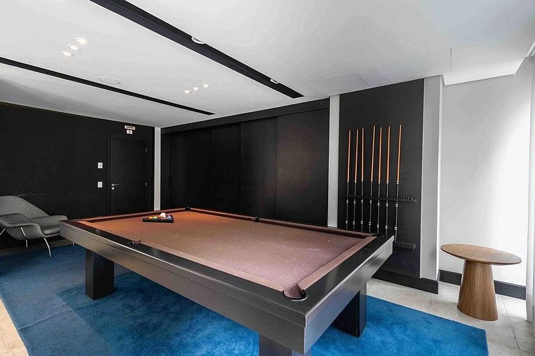 VS1604 - Studio com Piscina e Vaga na Rua Augusta