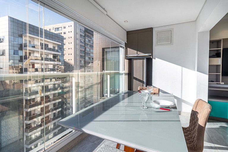 VS1604 - Studio com Piscina e Vaga na Rua Augusta