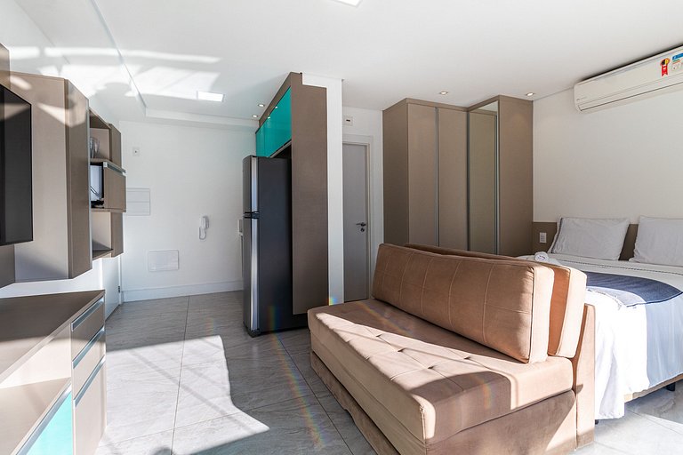 VS1604 - Studio com Piscina e Vaga na Rua Augusta