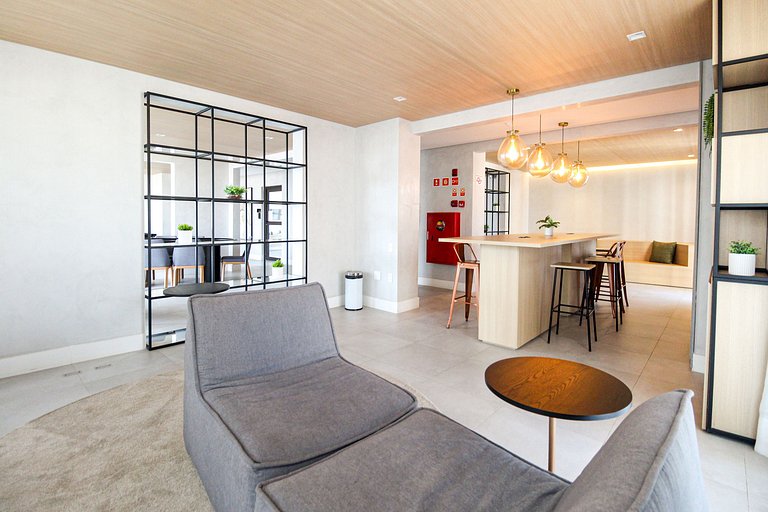 SBK602 - Studio de Luxo no Brooklin (170m Metrô)