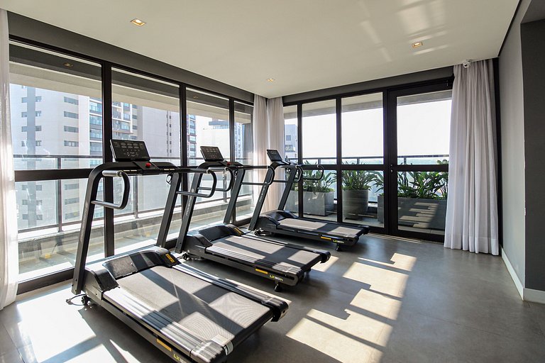 SBK602 - Studio de Luxo no Brooklin (170m Metrô)